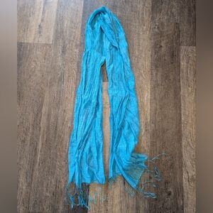 Lightweight Blue Scarf